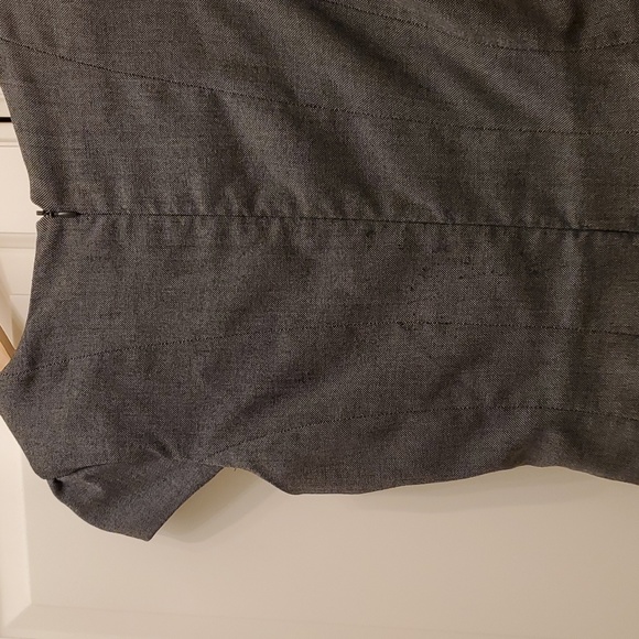 Zara Peplum Grey Dress - Picture 3 of 3